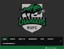 Tablet Screenshot of melbournechargers.org